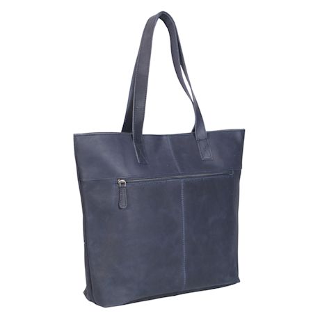 Boho Leather Tote Bag for Women