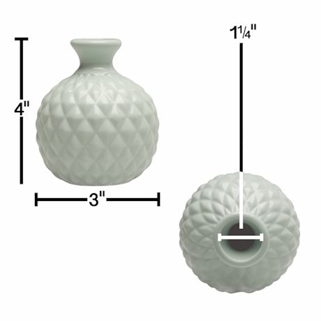 Ceramic Vase Set Of 4
