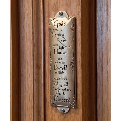 God's Blessing Rest Upon this House- Religious Plaque