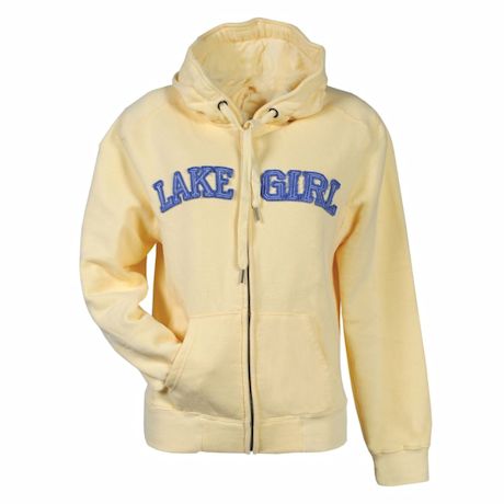 Lake Girl Zip Hooded Sweatshirt