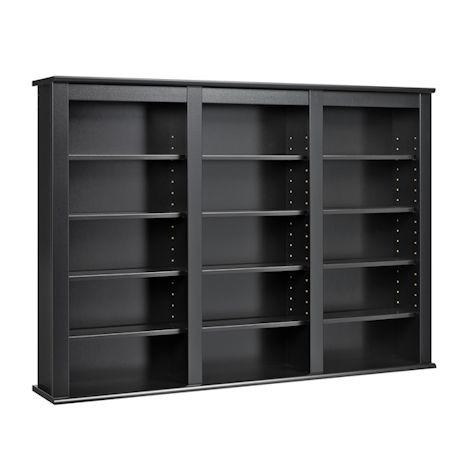 Product image for Triple Wall Mounted Storage - Black