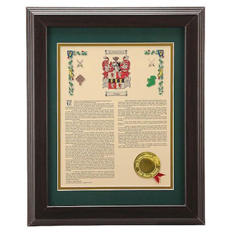 Product image for Personalized Coat Of Arms Framed Print 