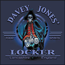 Alternate Image 1 for Davey Jones Locker - Lancashire, England T-Shirt or Sweatshirt 