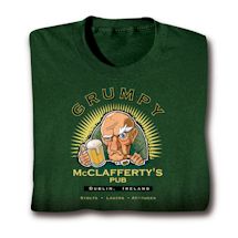 Product Image for Grumpy Mcclafferty's Pub - Dublin, Ireland T-Shirt or Sweatshirt