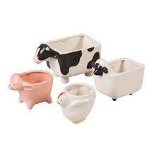 Product Image for Farm Animal Measuring Cup Set