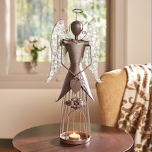 Product Image for Winged Angel Candle Holder