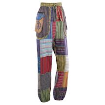 Alternate Image 3 for Peace And Ohm Patchwork Pants