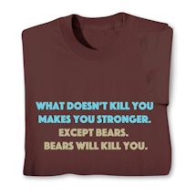Product Image for Bears Will Kill You Shirts