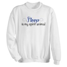 Alternate Image 1 for Sleep Is My Spirit Animal Shirts