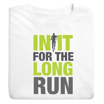 Product Image for Excercise Affirmation Shirts - In It For The Long Run