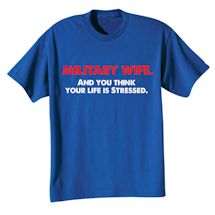 Alternate Image 2 for Military Wife Shirts