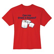 Alternate Image 2 for Can You Spare A Square? T-Shirt or Sweatshirt