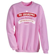 Alternate Image 1 for Best Family Members Shirts - Grandma/Grandaughter