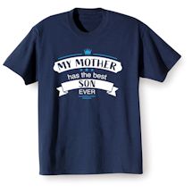Alternate Image 2 for Best Family Members Shirts - Mother/Son