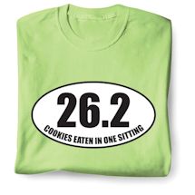 Product Image for 26.2 Cookies Eaten In One Sitting Shirts