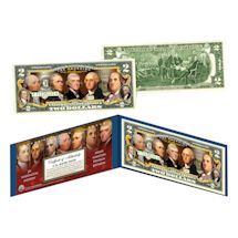 Alternate image Colorized Two Dollar Bills