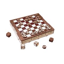 Alternate Image 1 for Build-Your-Own Wood Multi-Game Board Kit