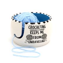 Alternate Image 1 for Crocheting Unraveling Bowl