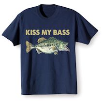 Alternate Image 2 for Kiss My Bass T-Shirt or Sweatshirt