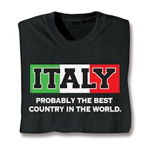 Product Image for Best Country Shirts - Italy