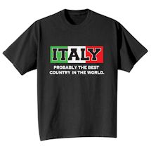 Alternate Image 2 for Best Country Shirts - Italy