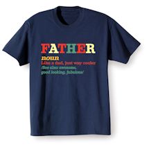 Alternate Image 2 for Family Noun Shirts - Father