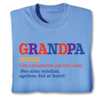 Product Image for Family Noun Shirts - Grandpa