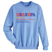 Alternate Image 1 for Family Noun Shirts - Grandpa
