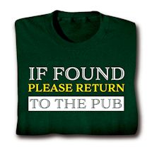 Product Image for Return To The Pub Shirts