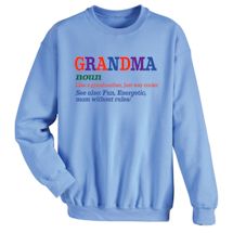 Alternate Image 1 for Family Noun Shirts - Grandma