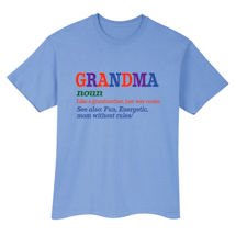 Alternate Image 2 for Family Noun Shirts - Grandma