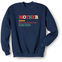 Alternate Image 1 for Family Noun Shirts - Mother