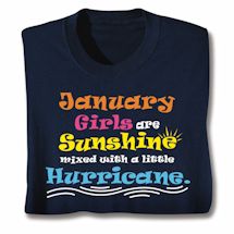 Alternate Image 3 for Personalized Your Month Sunshine T-Shirt or Sweatshirt