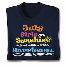 Alternate Image 9 for Personalized Your Month Sunshine T-Shirt or Sweatshirt