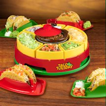 Make Every Day Taco Tuesday - Lazy Susan and Taco Holders