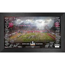 Tampa Bay Buccaneers Super Bowl 55 Champion Signature Celebration Frame