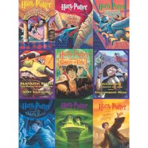 Alternate Image 1 for Harry Potter Book Cover Art 500 Piece Puzzle