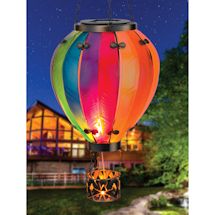 Alternate image Hot Air Balloon Solar Lantern (2 Sizes)