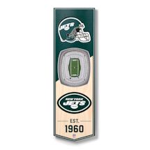3-D NFL Stadium Banner-New York Jets