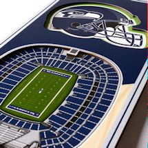 3-D NFL Stadium Banner-Seattle Seahawks