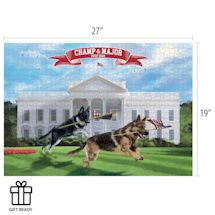 Alternate Image 1 for First Dogs 1000 Piece Puzzle