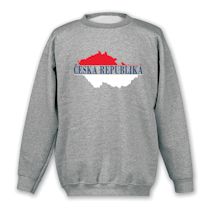 Alternate Image 6 for Wear Your Ceska Republika Heritage T-Shirt or Sweatshirt