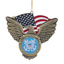 Alternate Image 2 for U.S. Eagle Military Ornaments