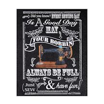 Product Image for May Your Bobbin Always Be Full Wall Canvas