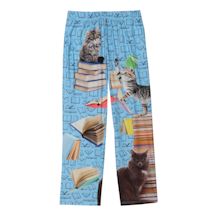 Alternate image for Cats & Books Lounge Pants
