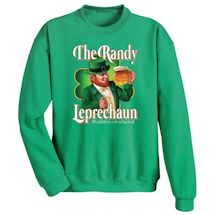 Alternate image for The Randy Leprechaun - Dublin, Ireland T-Shirt or Sweatshirt