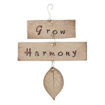 Alternate Image 1 for Grow Harmony Stoneware Garden Plaque