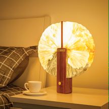 Alternate image for Patterned Accordion Fan Lamp