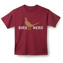 Alternate Image 1 for Bird Nerd T-Shirt or Sweatshirt