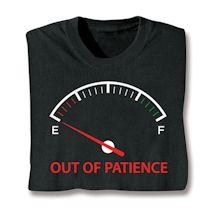 Product Image for Out Of Patience Shirts